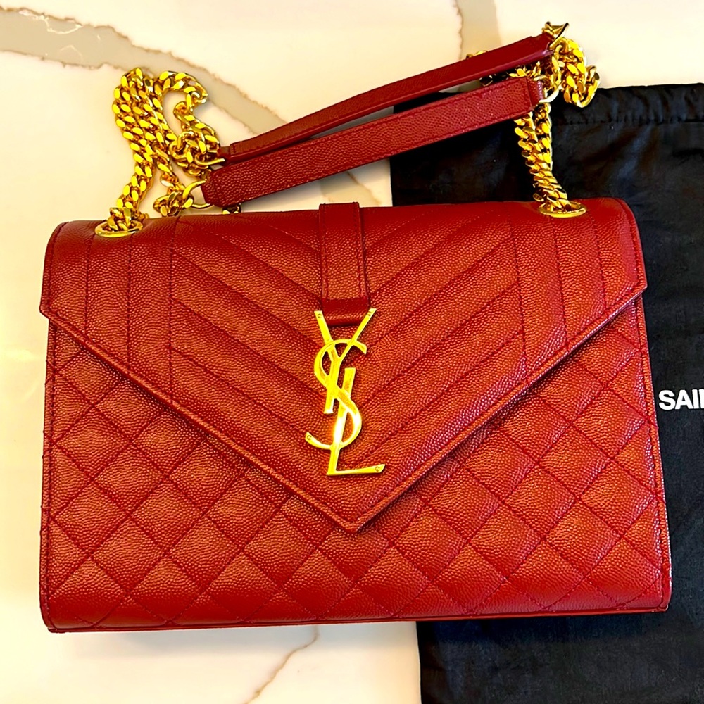 Authentic YSL medium hang